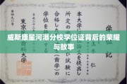 探寻威斯康星河瀑分校学位证的辉煌历程与传奇故事
