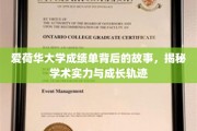 爱荷华大学成绩单，探寻学术实力与青春足迹的交织